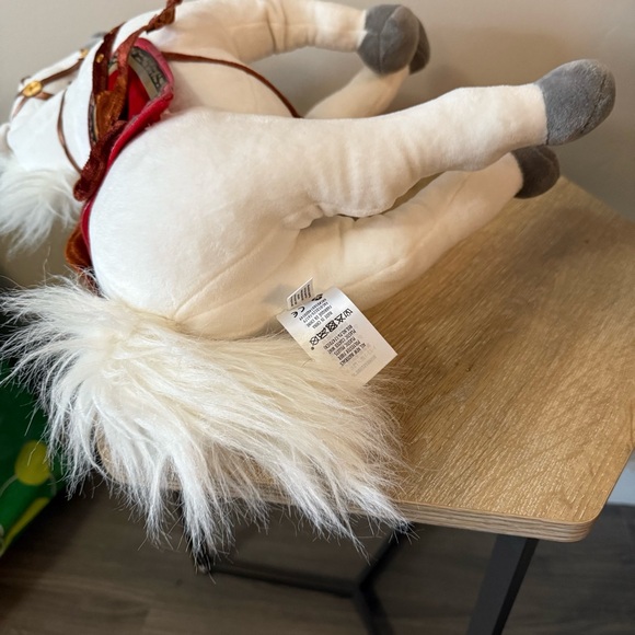 DISNEY STORE TANGLED RAPUNZEL Maximus Plush Horse - Picture 8 of 9